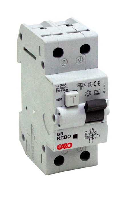 RCBO GR1+N 10A C 6kA 2M