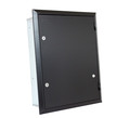 METER CABINET REC 25A BLACK - 2