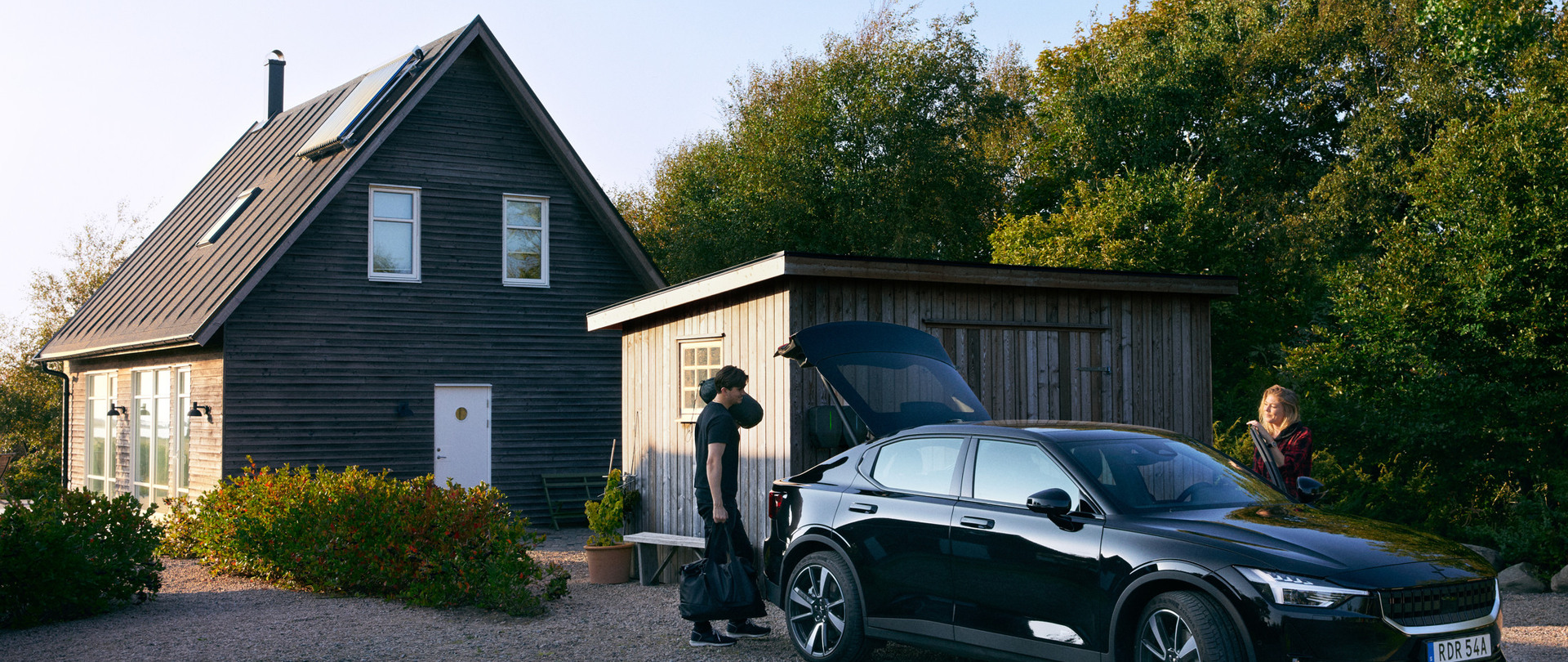 Laddboxen GARO Entity lastbalanserar ditt hus